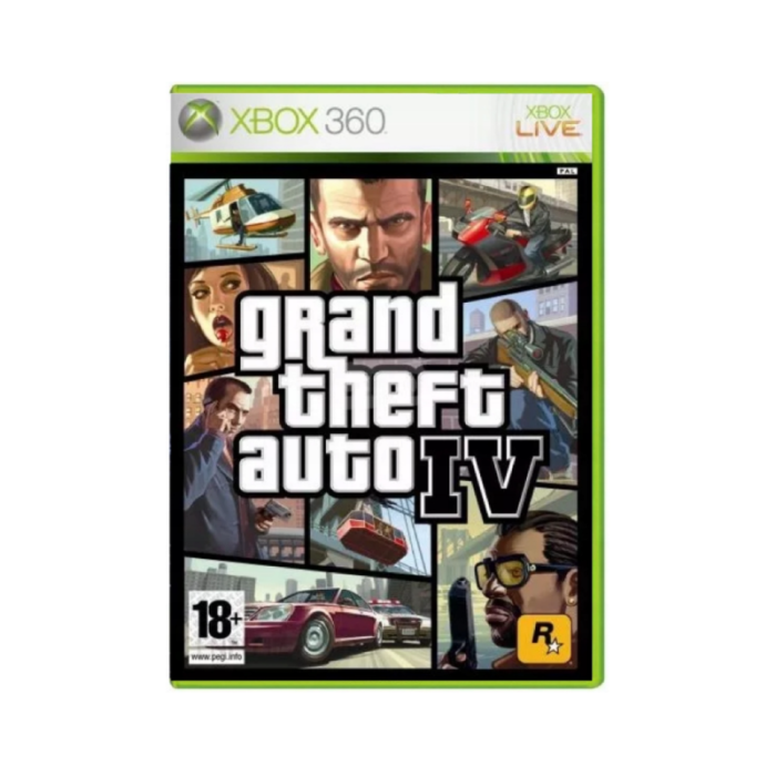 GRAND THEFT AUTO IV XBOX 360