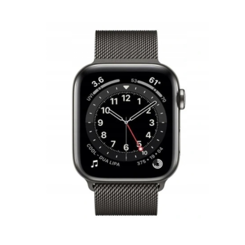 APPLE WATCH 6 44MM GRAPHITE STAL LTE